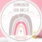 Preview: Tortenaufleger Kommunion Regenbogen tortendeko